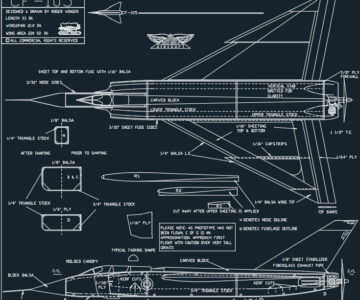 Чертеж CF-105