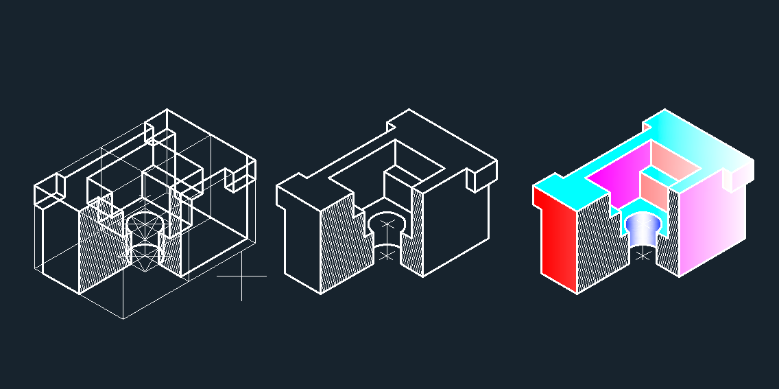 Чертеж Деталь 3D (задание по инженерной графике)