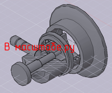 3D модель Вентиль 3D Чертеж