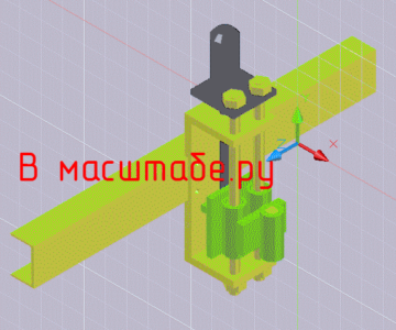 3D модель Консоль 3D чертеж