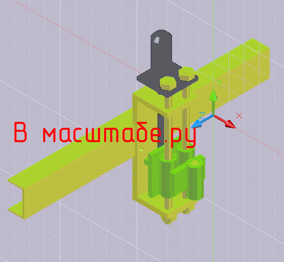 3D модель Консоль 3D чертеж