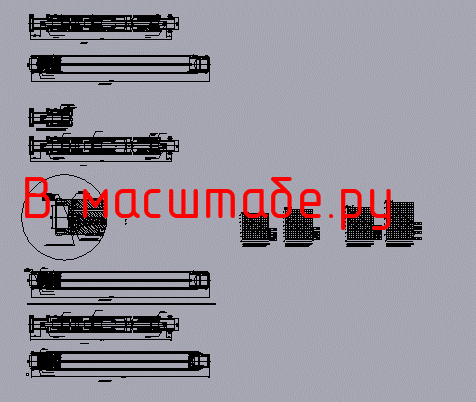 Чертеж Гидрозащита серии 51