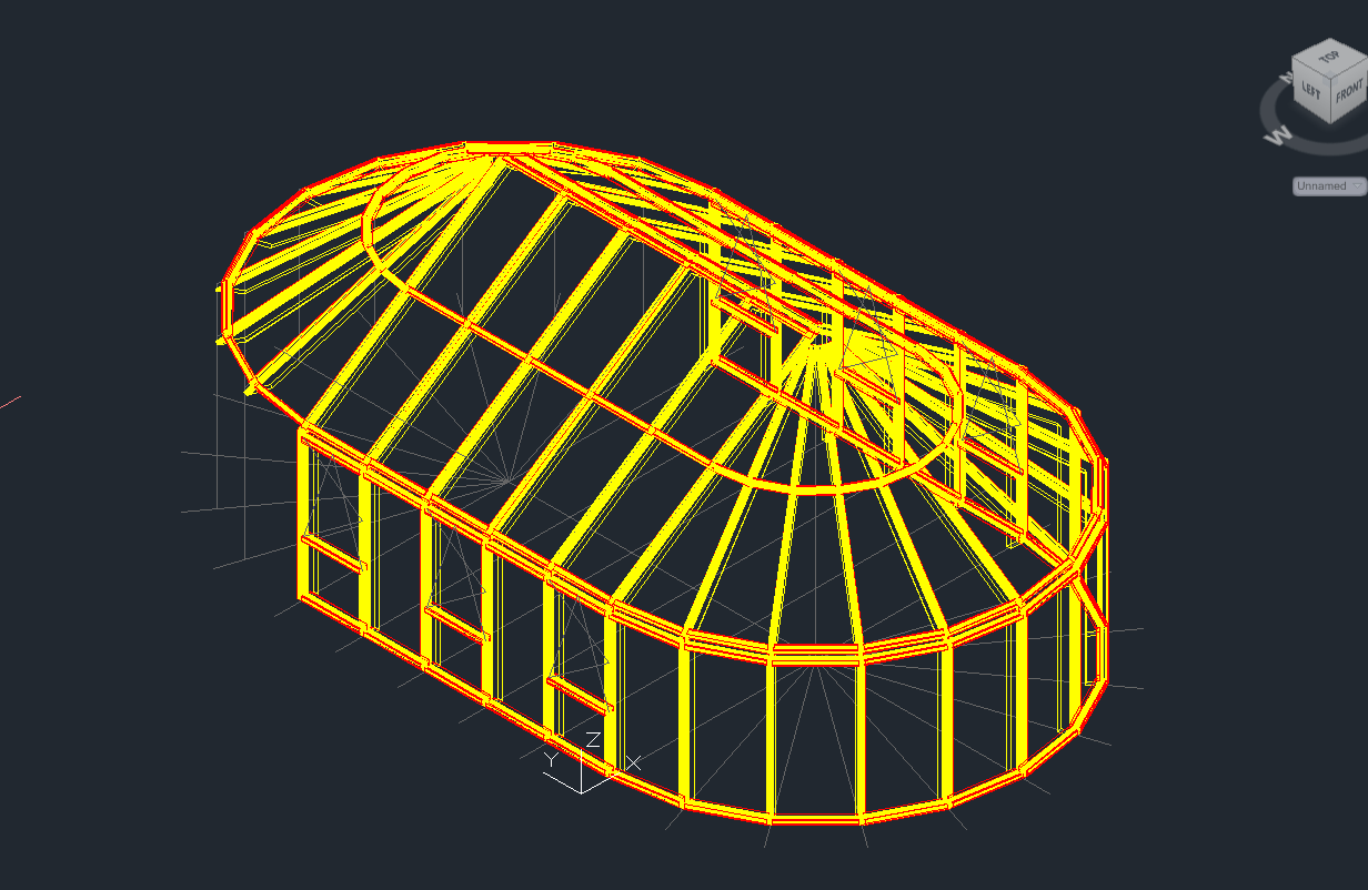 3D модель 3D-модель зимнего сада