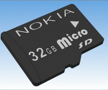 3D модель Модель флешки micro SD 32Gb