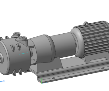 3D модель Насос ВВН 1-0,75