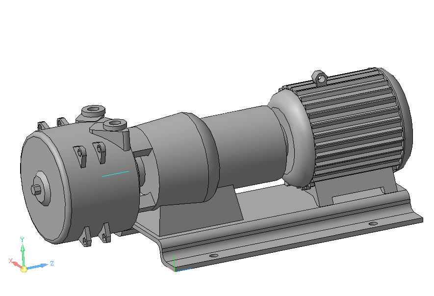 3D модель Насос ВВН 1-0,75