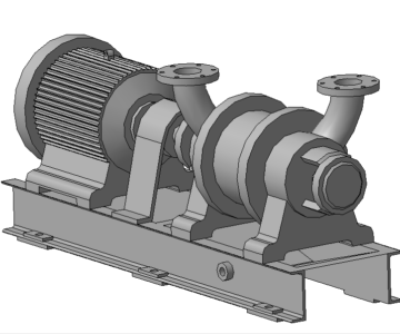 3D модель Насос ВВН-3Н