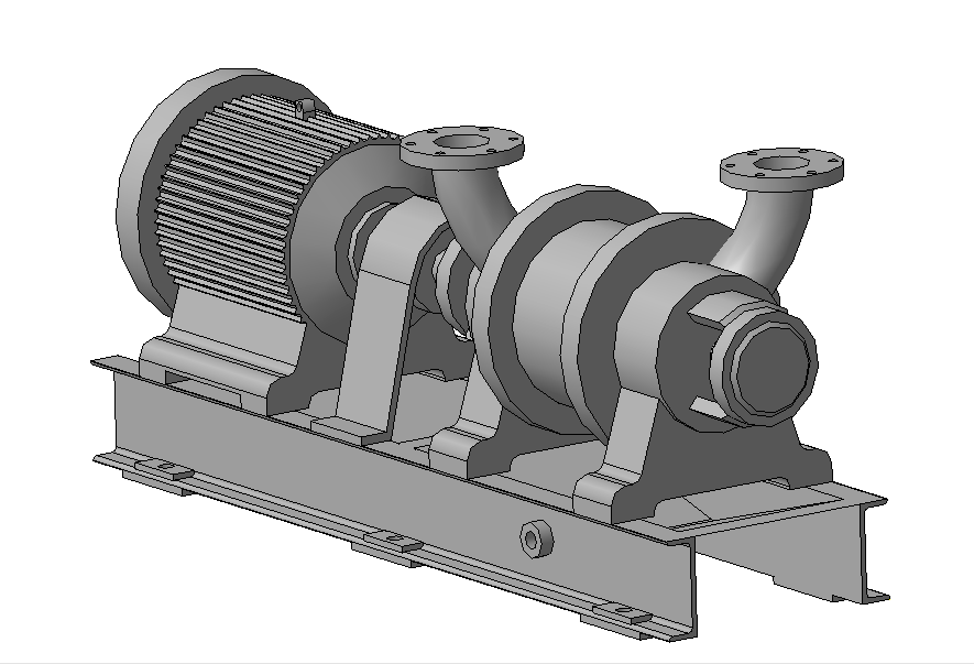 3D модель Насос ВВН-3Н