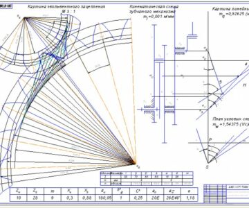 Чертеж Кинематическое исследование и силовой анализ мехагизма