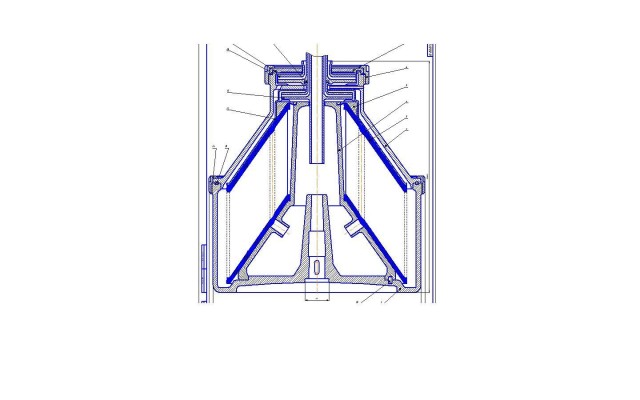 Чертеж Барабан сепаратора