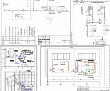 Чертеж Проект АГСВ котельной