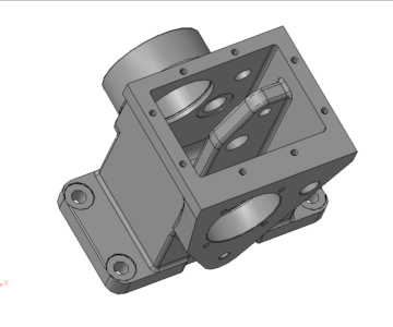 3D модель Модель корпуса редуктора