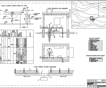 Чертеж водозаборы