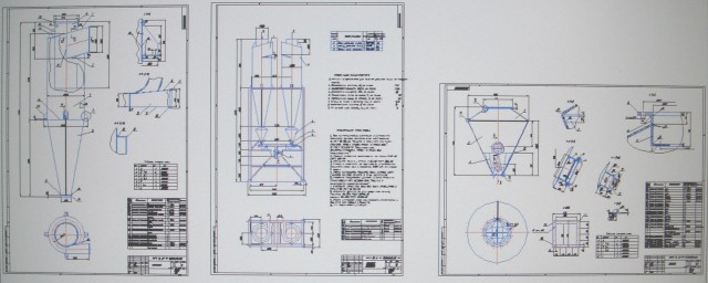 Чертеж Чертеж циклона