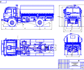 Чертеж Чертеж Камаз-4326
