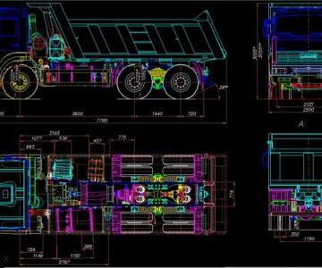 Чертеж Чертеж Камаз-6520
