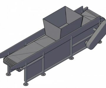 3D модель Конвейер ленточный 3D