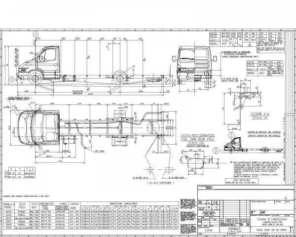 Чертеж ГЧ IVECO 65С15