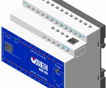 3D модель Овен ПЛК100. 3D модель