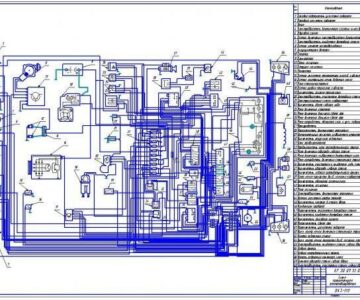 Чертеж Электрическая Схема ВАЗ 1111