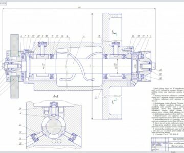 Чертеж Шлифовальная головка плоскошлифовального станка 3Г71