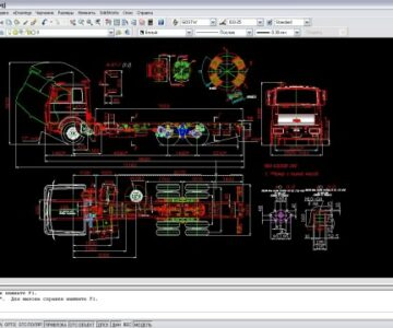 Чертеж Чертёж МАЗ