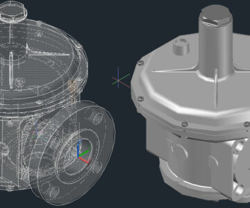 3D модель Регуляторы давления газа Madas