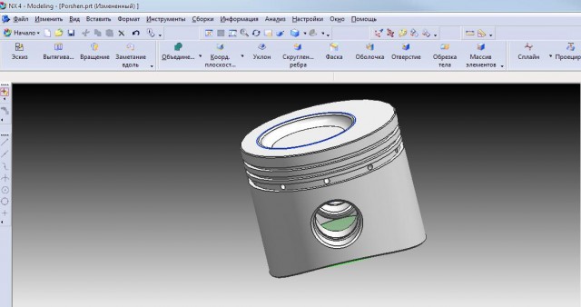 3D модель Поршень 3D модель