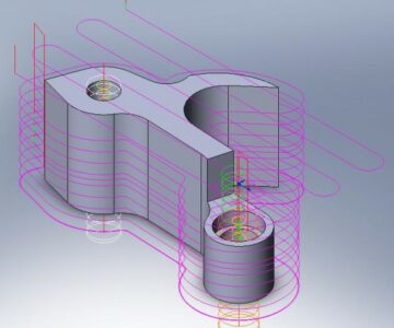 3D модель 3d модель составной детали