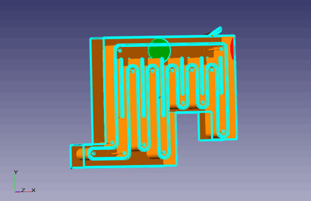 3D модель Шафа вистою (шкаф отстойник)