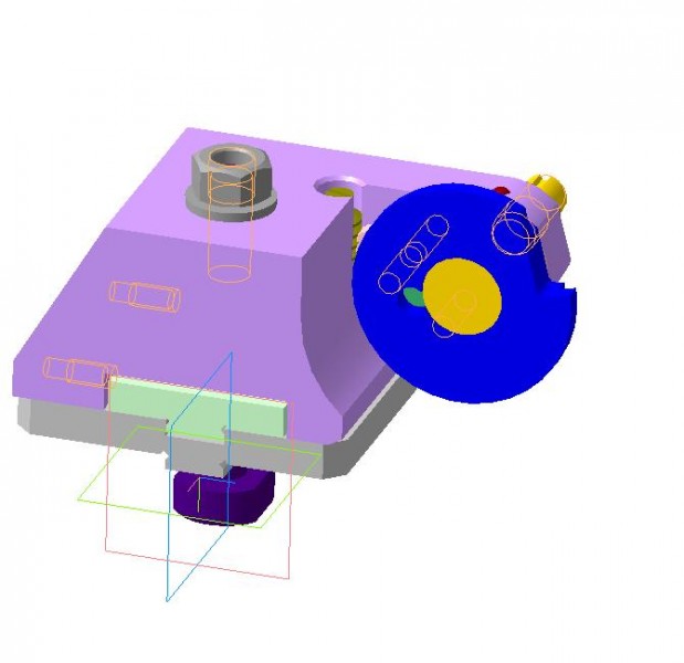 3D модель Резец дисковой 3D Модель