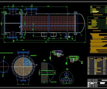 Чертеж Чертеж теплообменника-конденсатора