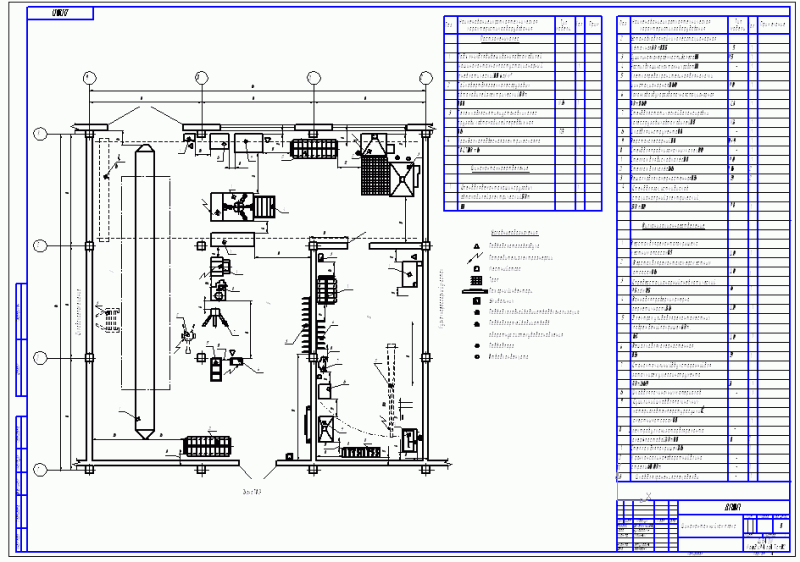 Чертеж Шиномонтажный комплекс