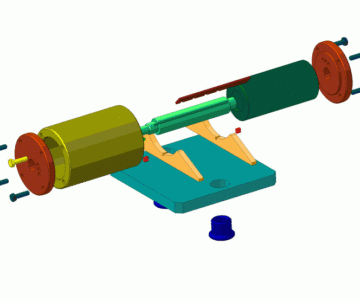 3D модель Вибратор пневматический