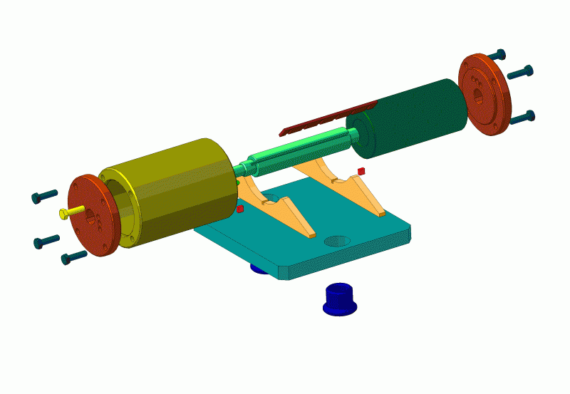 3D модель Вибратор пневматический