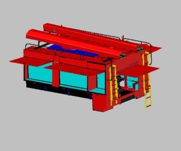 3D модель Пожарный модуль 3D