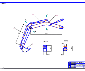 Чертеж Чертеж экскаватора ЭО-1221