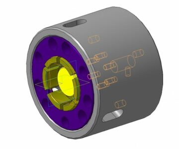 3D модель Патрон цанговый 3D Модель