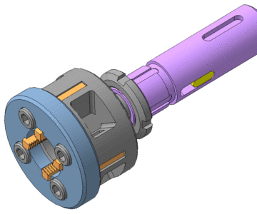 3D модель Головка резьбонарезная