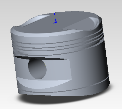 3D модель Поршень  3D