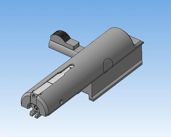 3D модель Затвор автомата ППШ-41