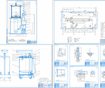 Чертеж Дипломный проект по ТО - разработка нагнетателя масла