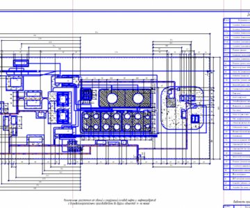 Чертеж План нефтебазы