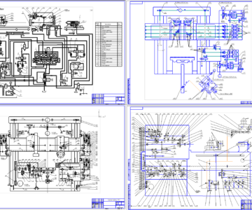 Чертеж Кинематические схемы станков