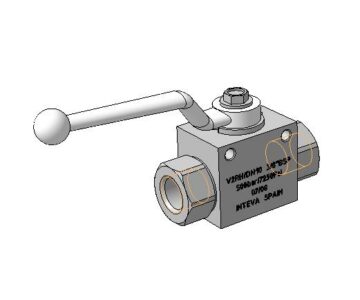 3D модель 3d модель Кран шаровый 1 1/4"