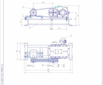 Чертеж Приводная станция u=28.8