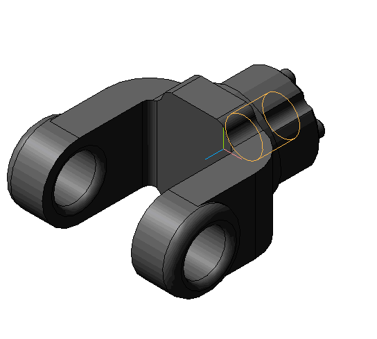 3D модель вилка