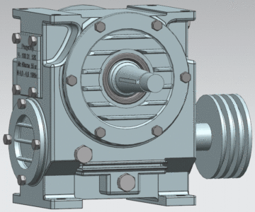 3D модель Редуктор Ч-100 3D модель