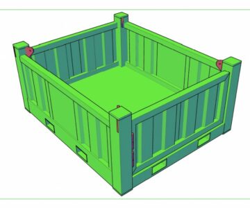 3D модель Оффшорный контейнер 3D