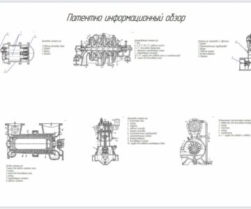 Чертеж Патентно-информационный обзор компрессоров